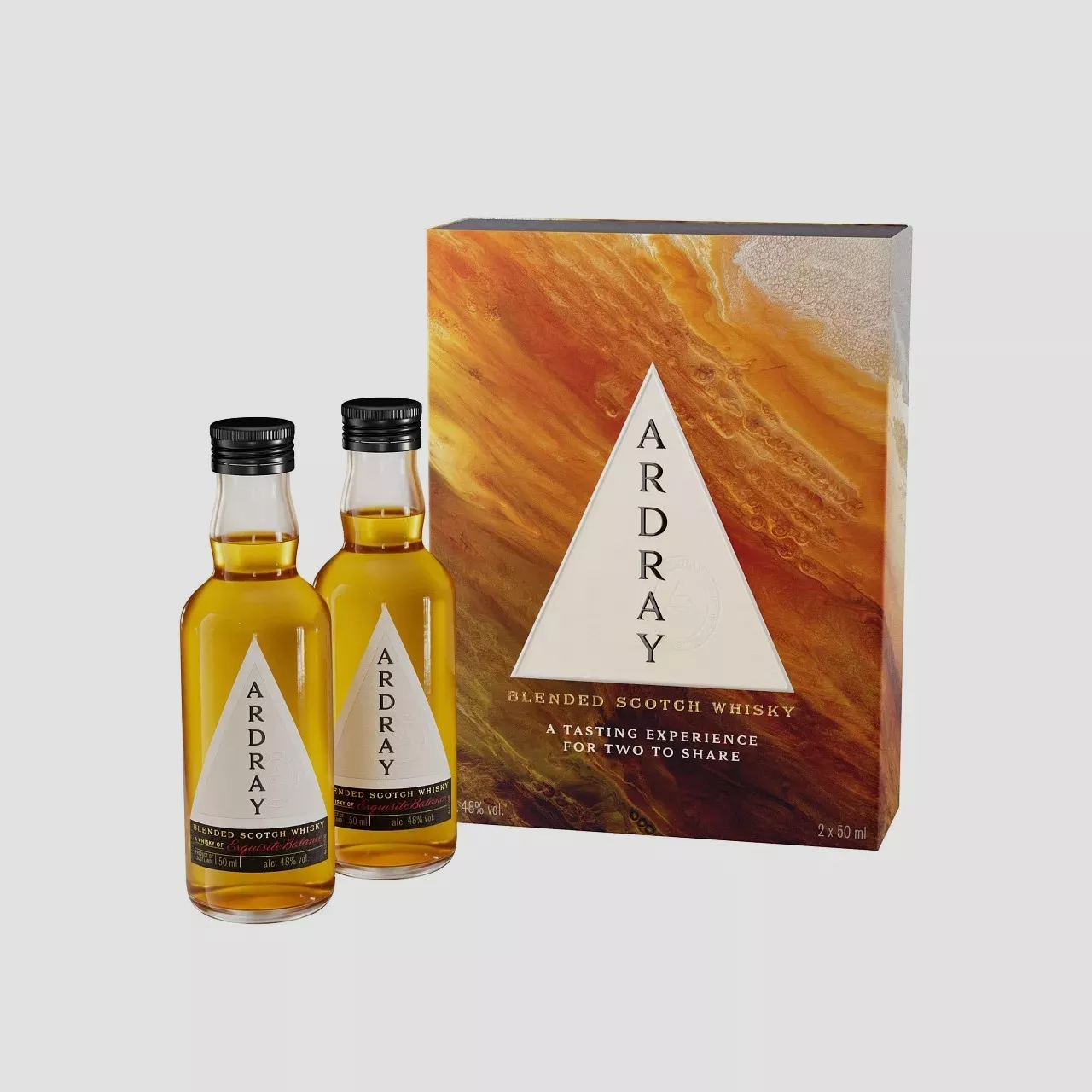 Ardray experience pack bottles and pack